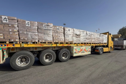 Gazze hükümeti, Mladenov'un Gazze'ye 602 yardım tırının giriş yaptığına ilişkin açıklamalarını yalanladı