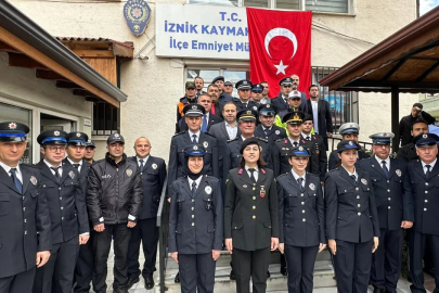 İznik'te polis teşkilatının 181. yılı törenle kutlandı