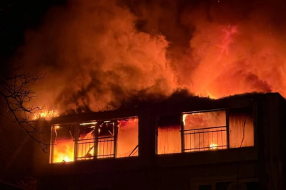 Kırklareli'de yangın! Ev alevlere teslim oldu