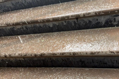 Çankırı'da dolu yağışı etkili oldu