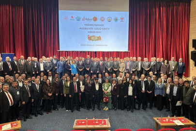 İçişleri Bakan Yardımcısı Turan: Muhtarlarımızın her konuda yanındayız