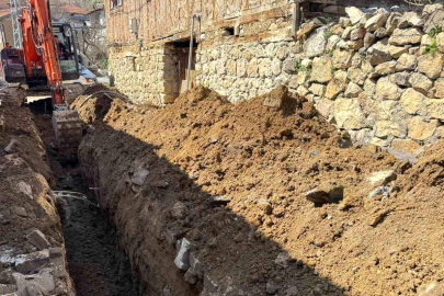 Saraycık köyünde altyapı yenilendi