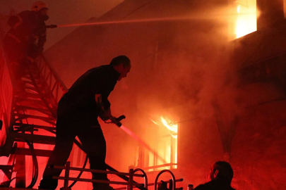 Sobadan çıkan yangında yaşlı kadın öldü