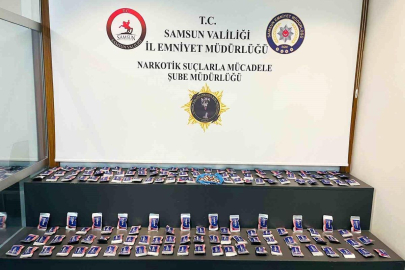 İlkadım'da uyuşturucu operasyonu: iki adreste hap ele geçirildi