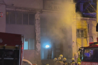 Kağıthane'de tekstil atölyesinde yangın çıktı