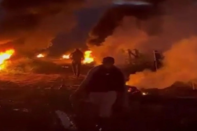 Meyveleri zirai don vurmasın diye ateş yakıp nöbet tutuyorlar