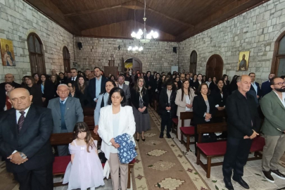 Samandağ ilçesinde Paskalya ayini düzenlendi