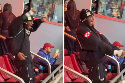 Victor Osimhen, Leroy Sane'nin golünde büyük coşku yaşadı