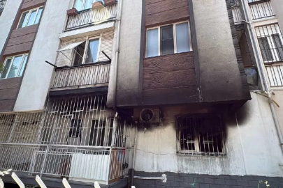 5 katlı apartmanda önce patlama, sonra yangın!