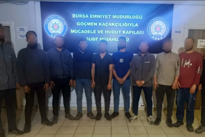 Bursa'da kaçak göç alarmı!