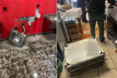 Galatasaray'dan fotoğraflı cevap: Kocaelispor taraftarı büfelere saldırdı