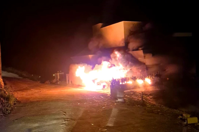 Müstakil evde çıkan yangın korkuttu