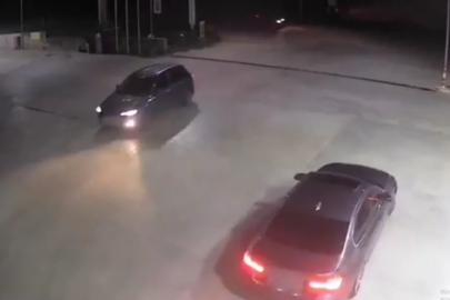 Bursa'da istasyon içinde drift pahalıya patladı!