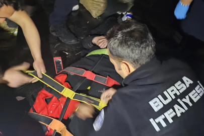 Bursa'da korkutan iş kazası!