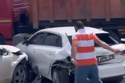 Bursa'da zincirleme kaza!