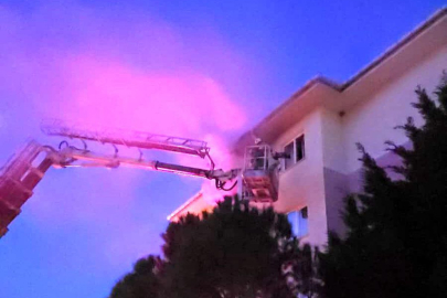 Edirne'de apartman dairesinde korkutan yangın