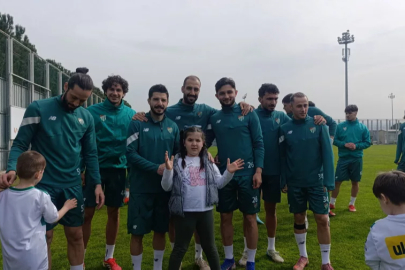 Bursaspor minik ziyaretçilerini ağırladı!