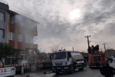 Evi ateşe verdi, babasına telefon açıp söndürmesini istedi!