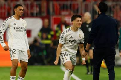 Arda Güler, Bayern'e attığı iki golün ödülünü aldı