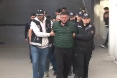 Bayğaralar suç örgütüne yönelik operasyonda 287 şüpheli adliyeye sevk edildi