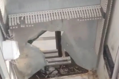 Bursa'da hırsızlığın böylesi: Koca asansörü lego gibi parça parça yağmaladılar