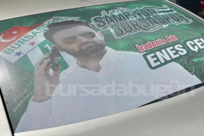 Bursaspor taraftarından Başkan Çelik'e büyük jest!