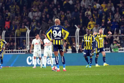 Fenerbahçe, evinde 5. kez puan kaybetti