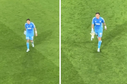 Fenerbahçe taraftarından Ederson'a protesto