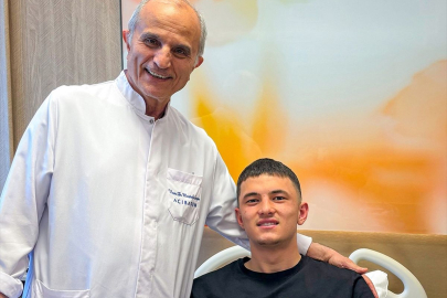 Trabzonspor'da Taha Emre İnce, dizinden operasyon geçirdi