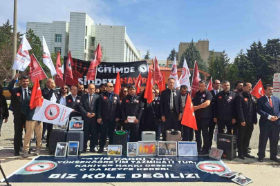 ÜNİPERSEN YÖK önünde: Eğitimde şiddet ve haklar için çağrı