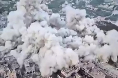 Ateşkes sürüyordu... İsrail, Lübnan'da bir mahalleyi havaya uçurdu!