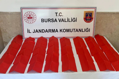 Bursa'da Jandarmadan zehir tacirlerine geçit yok! 46 bin içimlik uyuşturucu ele geçirildi