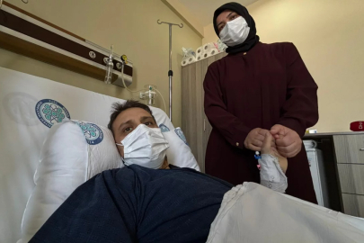 Bursa'da siroz hastası eşini yaşatmak için 21 kilo verip, donör oldu