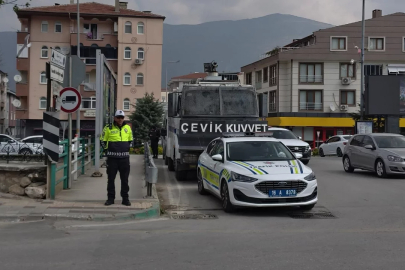 Bursa'da yoğun denetim! Tüm giriş çıkışlar kontrol altında