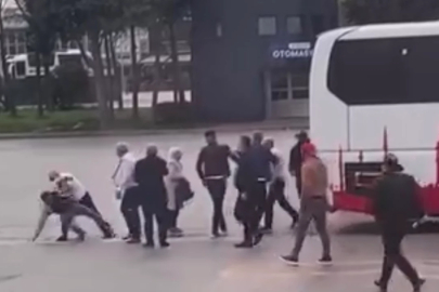 Bursa Terminali'nde yumruklu kavga: Yolcu ile şoför birbirine girdi