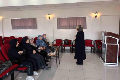 Çine'de hacı adaylarına yönelik bilgilendirme semineri