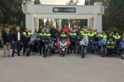 Denizli'de Şehit Teğmen Bekir Can Kerek için anma programı düzenlendi