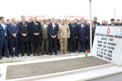 Bursa'nın şehidi Ağrı'da unutulmadı! Yıl dönümünde anma