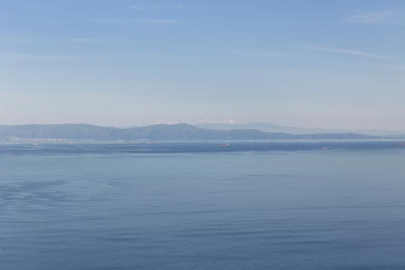 Bursa Uludağ manzarası o şehirden de göründü!