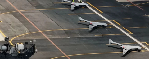 GPS'den bağımsız sürü İHA yeteneği