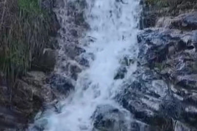 Karapınar'da kuruyan dereler akmaya başladı