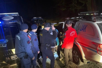 Bolu'da kayıp şahıs ormanlık alanda sağ olarak bulundu