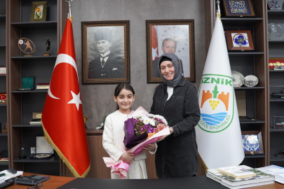 İznik’te 23 Nisan’ın Başkanı Ada oldu