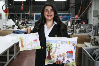Bursa'da fabrikada bu kez çocukların hayalleri üretildi!