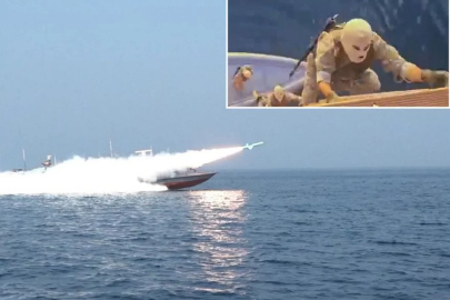 İran, 2 gemiye el koyduğu operasyonun görüntülerini yayınladı!