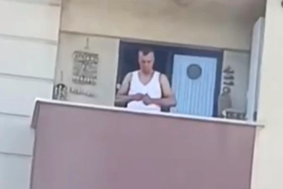 Pendik'te balkonda silah şarjörüne mermi dolduran şüpheli adli kontrolle serbest