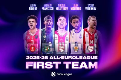 Euroleague'de 'sezonun en iyi 5'i belli oldu