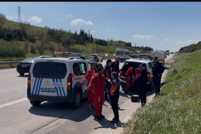 Bursa'da "Otoyola 5 yaşında çocuk bırakıldı" ihbarı ekipleri alarma geçirdi