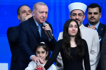 İstanbul'da binlerce kişinin beklediği an! Cumhurbaşkanı Erdoğan butona bastı