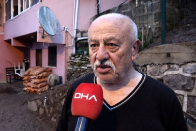 Trabzon'da misafirliğe gitti, ölümden döndü